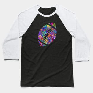 American Football ball watercolor Baseball T-Shirt